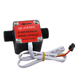 Pantalla LED digital Flujo Controlador cuantitativo Instrumento 1/2 \ "Rosca macho Sensores de engranajes de plástico 1/2 \" Solenoide Agua OEM - Product Image 4