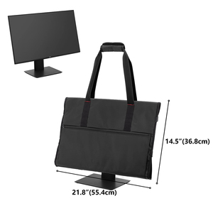 נסיעות נשיאה תיק עבור 24 "צגים מסכי lcd תואמים עם 21.5 <span class=keywords><strong>imac</strong></span>"- 24 "מגן תיק נסיעות צג עם מרופד