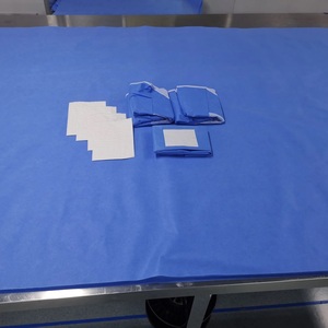 SMS Bệnh viện Y tế vô trùng <span class=keywords><strong>lithotomy</strong></span> <span class=keywords><strong>Drape</strong></span> gói dùng một lần tấm phổ treo lên phẫu thuật gói - Product Image 4