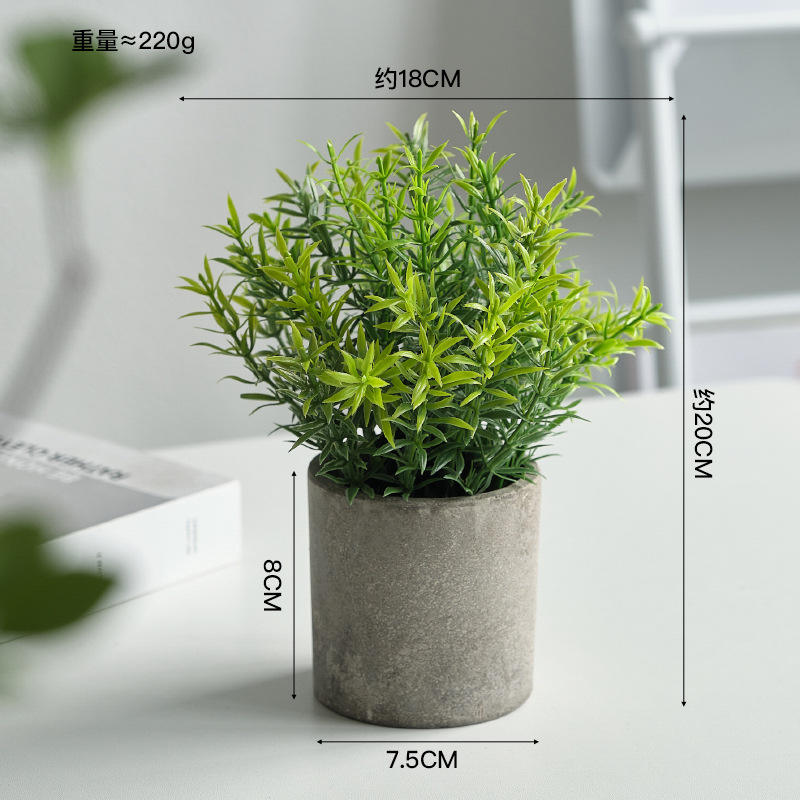 Bouteille de colonne grise avec géranium