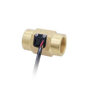 Medidor de flujo de agua de efecto Hall de 3 cables DN20 Sensor de flujo de agua de efecto Hall 4-45L/min G1/2 "Sensor de flujo de efecto Hall Arduino - Product Image 1