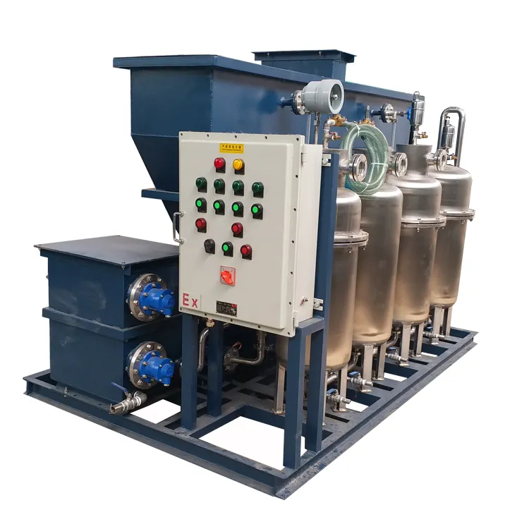 Équipement industriel de séparation huile-eau SYF-Q récupération de traitement des eaux usées huileuses spot d'équipement intégré automatique lisse