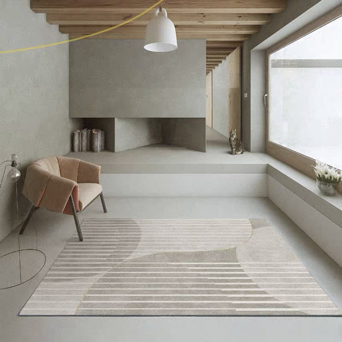 Rayas Grises Elefante