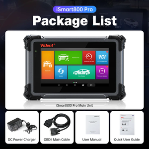 Vident iSmart800 Pro All System OBD2 Scanner strumento diagnostico automobilistico con 40 + Reset Active Test Code Reader strumento di codifica chiave - Product Image 6
