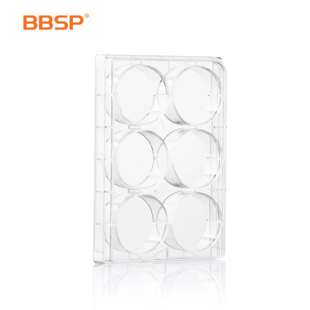 BBSP-placas de cultivo de tejido para laboratorio, 6 placas de cultivo de células de laboratorio, 6 Pozo, 12 Pozo, 24 Pozo, 96 Pozo, multipozo