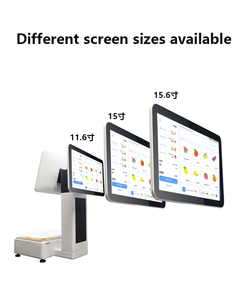 Sistema Pos de 15,6 pulgadas, báscula basada en todo en uno, báscula de sistema Pos de doble pantalla Android Pos con pesaje - Product Image 4