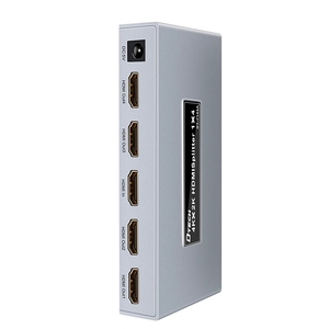 מפצל <span class=keywords><strong>HDMI</strong></span> 1x4 של DTECH, תומך HDCP ו-EDID, 4K, תלת מימד, 1080P, עבור טלוויזיות HDTV - Product Image 2