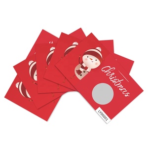 Vale de regalo de papel Tarjetas de rascar personalizadas Impresión de código QR Códigos de barras Tarjetas de lotería para rascar - Product Image 6