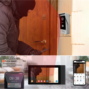 Tuya <strong>Touch</strong> Screen Visual <strong>Intercom</strong> Door Phone <strong>System</strong> 4 Wires Video Doorbell Camera Video Door Phone <strong>Intercom</strong> <strong>System</strong> - Product Image 5