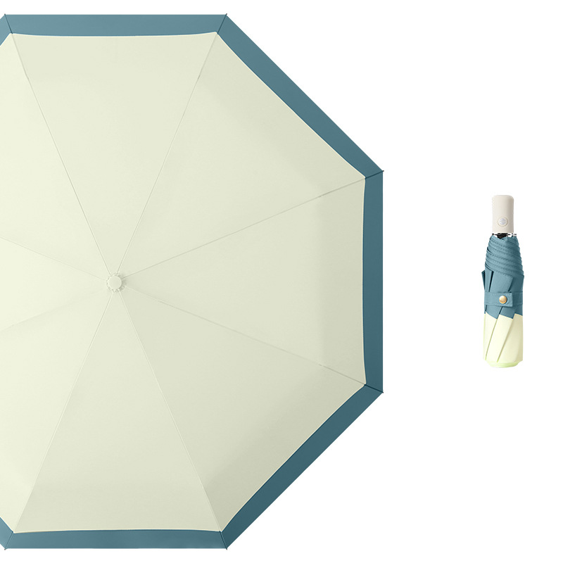 Dessus blanc bord bleu paon