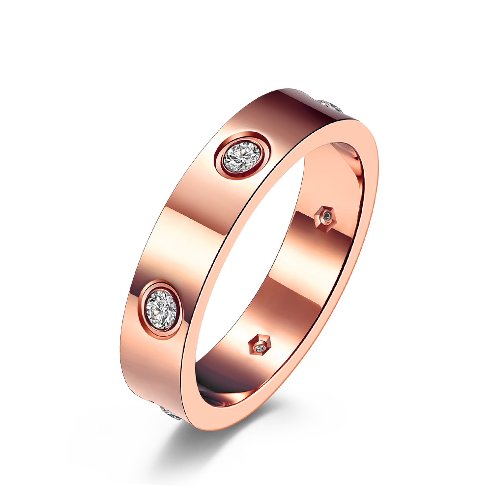 Edición Estrecha Oro Rosa