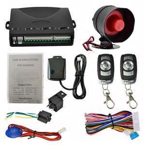 Sistema de Seguridad de alarma automático, sirena de entrada sin llave, Control remoto, alarma antirrobo con sistema de bloqueo de puerta Central - Product Image 5