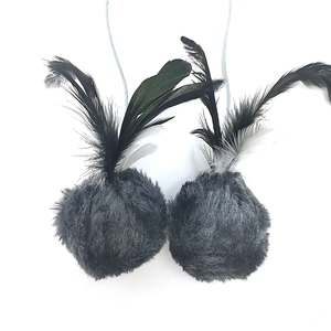 Árbol de gato giratorio de repuesto, juguete para gato, hierba gatera y pluma