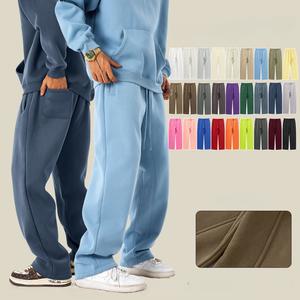 Quần jogger nam chất liệu cotton 100% cao cấp 340 gsm, kiểu dáng rộng ống thẳng, may theo yêu cầu, chất liệu dày dặn, kiểu dáng cũ kỹ - Product Image 1