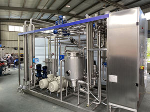 Hoch effizienter Pasteur isierer 500-20000l/H Für Eiscreme Verarbeitung linie kunden spezifische Pasteur isierungs maschine für Milch/Joghurt/Fruchtsaft - Product Image 3