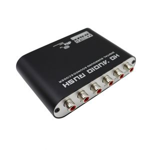 5.1声道数模立体声AC3音频转换器光学SPDIF同轴AUX至6 RCA声音解码器放大器 - Product Image 1
