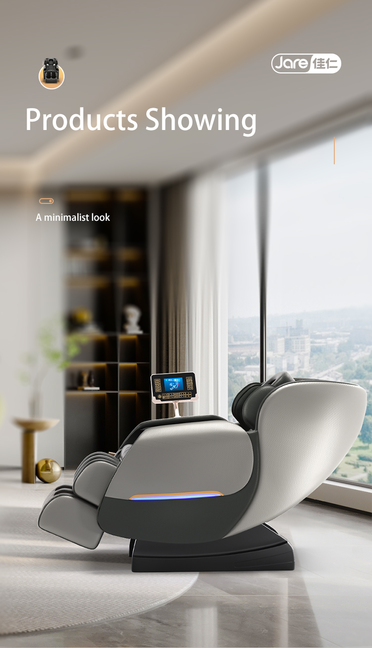 Jare 6699 Wholesale Vibration Zero Gravity Electric Heating Back Manipulator Roller Armchair Massage Chair