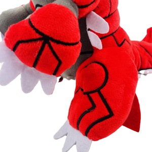 30cm <span class=keywords><strong>Groudon</strong></span>ぬいぐるみ大型ポケモン付き赤い固体放射キングドラゴン<span class=keywords><strong>Groudon</strong></span>恐竜ぬいぐるみ人形