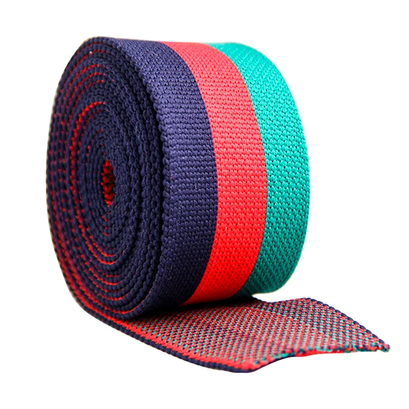 Gacent fettuccia elastica orizzontale in Nylon PP di poliestere di alta qualità per tracolla e polsini per abbigliamento sportivo indumento
