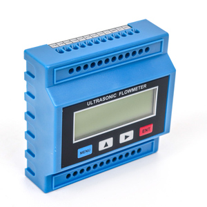 DN15-DN600 Clamp on Sensor Pipe Line 4-20mA <strong>Output</strong> Modular Ultrasonic Flow Meter for Beer and Alcohol - Product Image 4