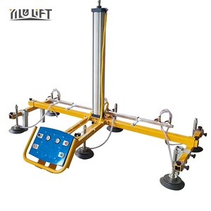 Cam karo mermer için 400KG 500KG pnömatik vakum vantuz cam kaldırma ekipmanları