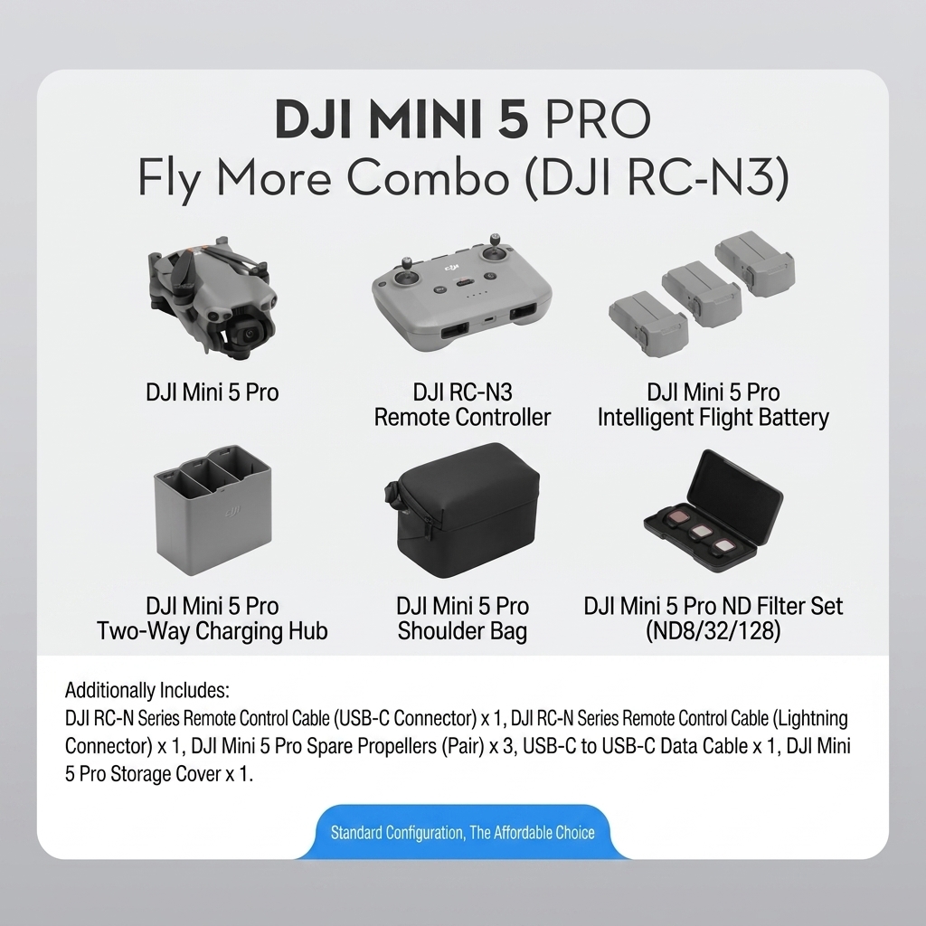 Kit RC-N3 Fly More negro
