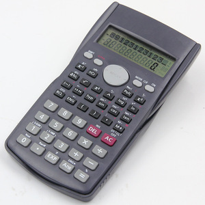 Schiebe verschluss Wissenschaft licher Funktions rechner 10-stelliger Kunststoff-Desktop-Rechner Batterie betriebener wissenschaft licher Rechner - Product Image 3