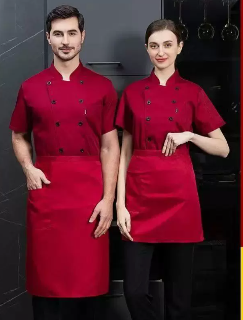 Manches courtes rouge pour hommes / Deux pièces