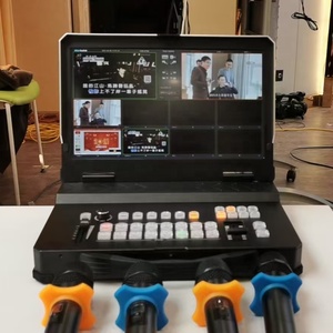 Mezclador de conmutación de vídeo multiformato, para ZOOM, Youtube, estudio de transmisión en vivo, 8 canales, SDI-H, DMI, audio y vídeo - Product Image 6