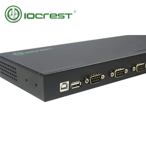 IOCREST 8端口USB至串行RS232适配器FTDI芯片组USB至DB9 RS232集线器 - Product Image 4
