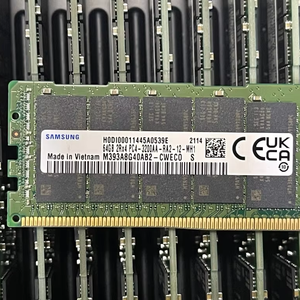 หน่วยความจำแรม DDR4ซัมซุง64กิกะไบต์/128กิกะไบต์ใหม่และมีสต็อกความถี่2133MHz พร้อมข้อกำหนดเซิร์ฟเวอร์ ECC 2666/2933/3200 - Product Image 1