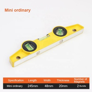 工厂价格迷你强磁液位计工业铝水平尺测量工具 - Product Image 2