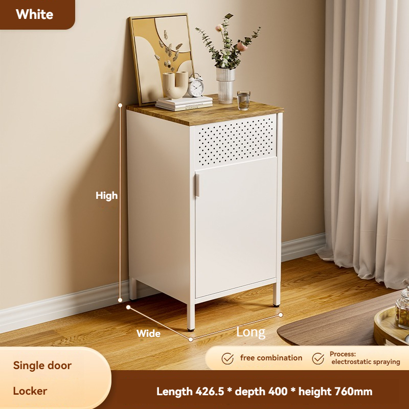 White -Single Door Cabinet