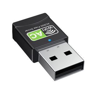 WiFi网络适配器双频2.4GHz 5ghz免费驱动程序Realtek RTL8811CU芯片迷你USB无线网卡600Mbps - Product Image 1