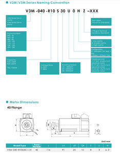 Alta precisione 60Hz servomotore a corrente alternata servomotore industriale con 220V 750W potenza nominale funzione di induzione e torsione del motore - Product Image 5