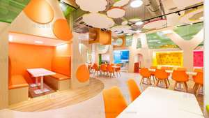 Tùy chỉnh <span class=keywords><strong>SpongeBob</strong></span> Squarepants nghịch ngợm lâu đài nhà hàng trong nhà trẻ em của Khu vực hoạt động nhựa phiêu lưu công viên giải trí cho - Product Image 4