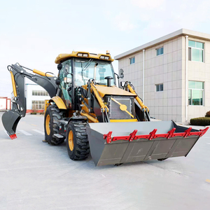 סיני מחיר זול backhoe מחפר 4 x4 מיני דיזל Backhoe לוכדר traktor