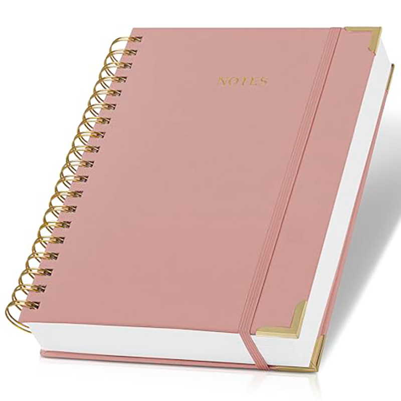Tela A5, 300 páginas - Rosa