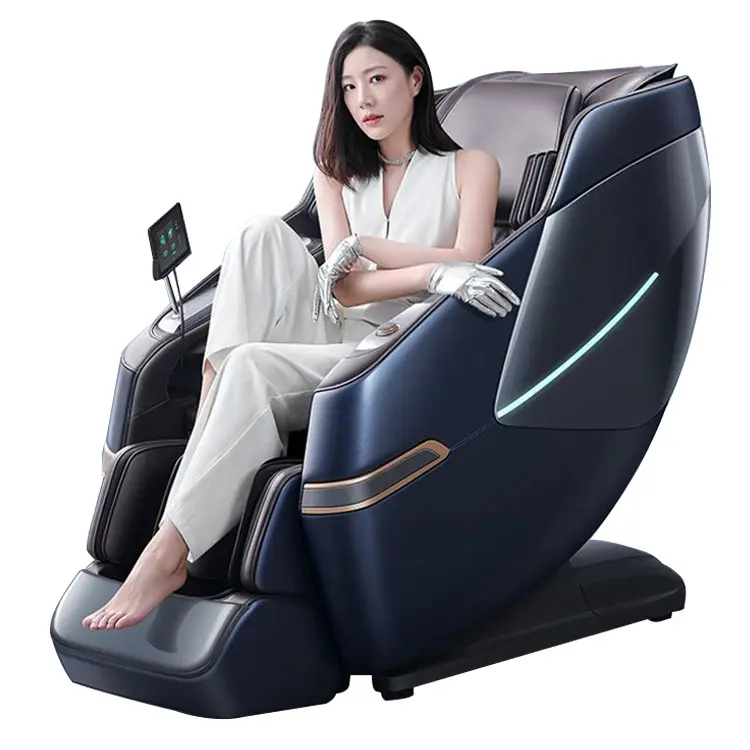 Mais vendendo produto novo corpo elétrico cheio volta adiante cadeira de massagem deslizante zero gravidade reclinável zero