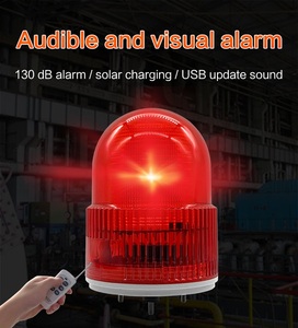 室外100db防水报警报警器，带7向触发/485控制/RS232控制/微波传感器遥控报警系统 - Product Image 3