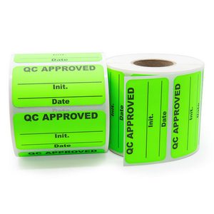 QCステッカーラベルロールカスタムプライベートQC合格ステッカー低価格 - Product Image 2