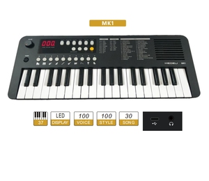 Precio al por mayor fácil de aprender Mini teclado táctil uso para reproductor para estudiantes principiantes amante de la música MK1 - Product Image 1