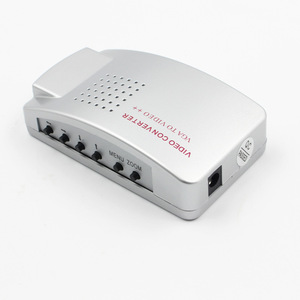 Convertidor de TV VGA portátil a 3 RCA S-Video AV Una salida de señales VGA con función Plug and Play Incluye adaptador - Product Image 2