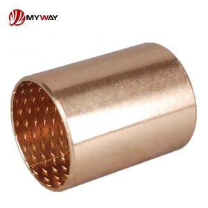 Bronz burç FB090 bronz kırılma tedarikçisi WB800 haddelenmiş CuSn8 bronz burç fabrika - Product Image 5