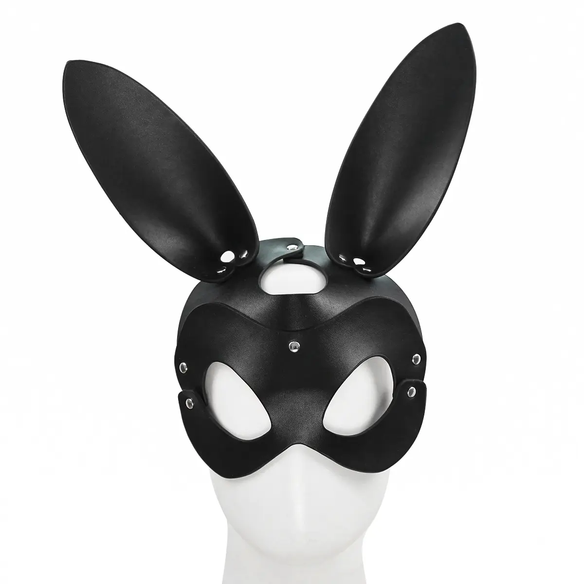Juguetes sexuales para adultos SM producto Night Club Halloween Cosplay juego fiesta gato conejo cuero ajustable Bondage venda máscara
