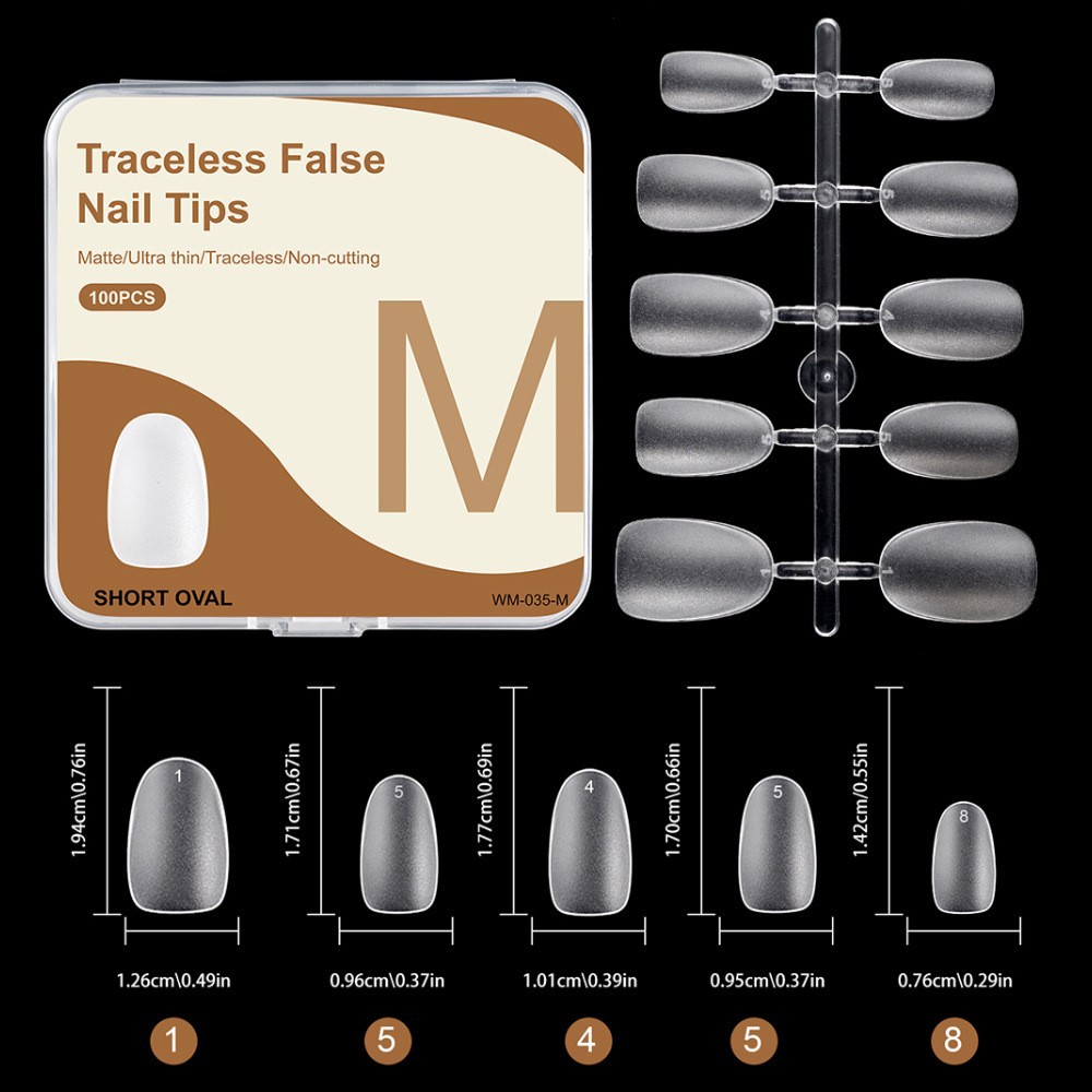 Short oval wm-035-m-100 pieces