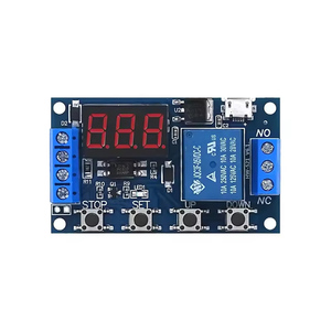 DC 6-30V Timer relè programmabile ritardo relè temporizzatore ciclo modulo con Display a LED 6V 9V 12V 24V Micro USB Smart Home Controller - Product Image 5