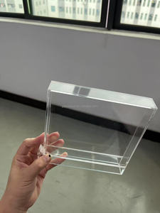 现代环保透明有机玻璃光盘游戏展示柜乙多碟亚克力储物盒保护器 - Product Image 4