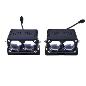 Senlo fabrika X2 artı LED far çift Lens Mini sürüş işık lambası sis su geçirmez motosiklet araba aydınlatma sistemleri için - Product Image 4