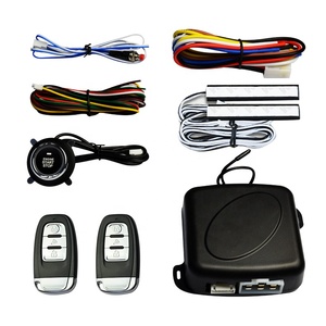 Auto Car Alarms System PKE Keyless Entry <strong>Push</strong> <strong>Button</strong> Engine Ignition <strong>Start</strong> Stop Car Security System - Product Image 1